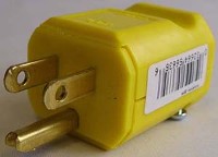 WIRING QUICK GRIP PLUG YELLOW 15A
