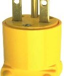 WIRE THERMOPLASTIC 3 PLUG YELLOW