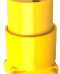 WIRE THERMOPLASTIC CONNECTOR YELLOW