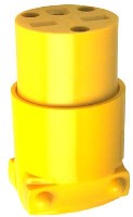 WIRE THERMOPLASTIC CONNECTOR YELLOW