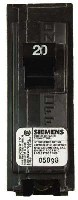 20A 1 POLE BREAKER TYPE Q