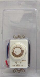 IN WALL MECHANICAL TIMER 8A 1000W