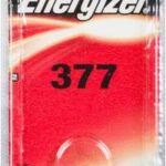 ALKALINE COIN CELL BATTERY 377 1.5V