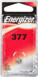 ALKALINE COIN CELL BATTERY 377 1.5V