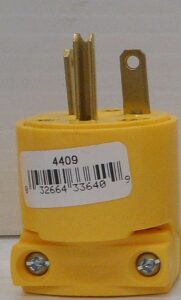 THERMOPLASTIC PLUG 20 AMO 125V