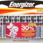 MAX ALKALINE BATTERY AA 24 PACK