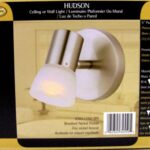 HUDSON 1 LIGHT WALL CEILING NICKEL