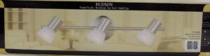 HUDSON TRACK 3 LIGHT NICKEL