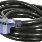 RUBBER WELDING CABLE BLACK 20-FT