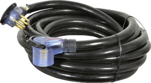 RUBBER WELDING CABLE BLACK 20-FT