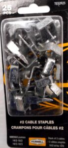 WIRE STAPLE #2 STEEL 25 PACK