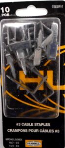 WIRE STAPLE #3 STEEL 10 PACK