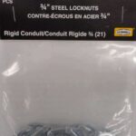 CONDUIT LOCKNUT STEEL 3/4-IN 10 PK