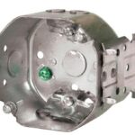 OCTAGONAL OUTLET BOX 4 X 4-IN