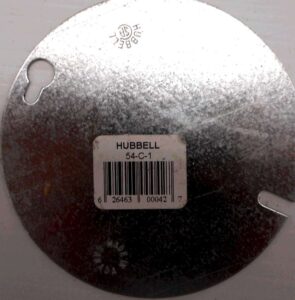 ROUND BLANK COVER 4-IN