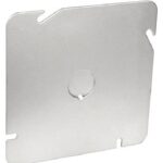 SQUARE COVER KNOCKOUT SQUARE 4-IN