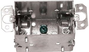 DEVICE BOX WITH EAR 2X3X2 1/2-IN
