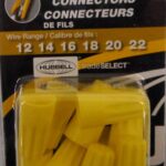WIRE CONNECTOR YELLOW 12 PACK