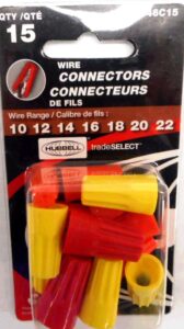 WIRE CONNECTOR ASSORTED 15 PACK
