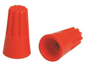 WIRE CONNECTOR ORANGE 100 PACK