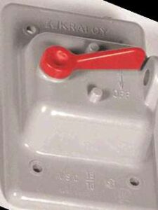 PVC TOGGLE SWITCH COVER 1 GANG