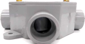 PVC OCTAGONAL BOX 1/2 - 3/4-IN