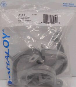 PVC PIPE STRAP 2-IN 5 PACK