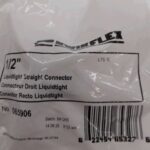 PVC STRAIGHT CONNECTOR 1/2-IN