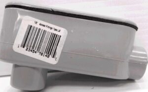 PVC ACCESS FITTING 1/2-IN