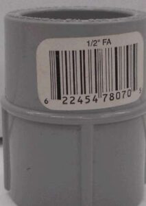 PVC FEMALE ADAPTER 1/2-IN