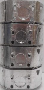 OCTAGONAL BOX 4 X 4 X 1.5-IN 4 PK