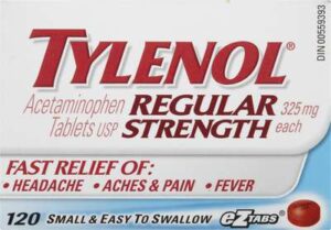TYLENOL REGULR EZ TABS