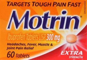 MOTRIN    E/S  300MG TAB