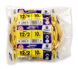 NMD90 BUILDING WIRE 12/2 10M YELLOW