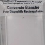 WEATHERPROOF COVER GFCI WHITE