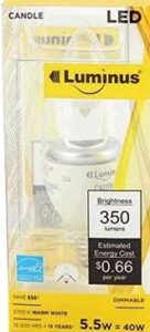 B11 LED FILAMENT BULB E12 BASE 4W