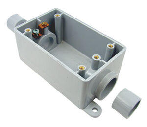 PVC SWITCH BOX 1/2 OR 3/4-IN 1 GANG