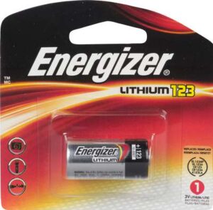 LITHIUM CAMERA BATTERY EL123APBP 3V