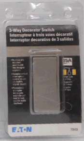 DESIGNER 3-WAY SWITCH GRANITE