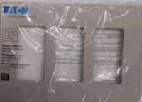 SCREWLESS WALLPLATE 3-GANG SILVER