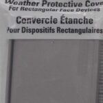 WEATHERPROOF COVER GFCI GREY