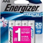 ULTIMATE LITHIUM BATTERY AA 8 PACK