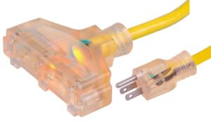 TRIPLE TAP CORD ADAPTOR 14GA 2-FT