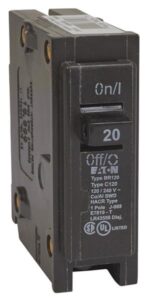20A 1 POLE BREAKER TYPE BR