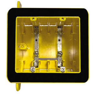 VAPOUR-TIGHT DEVICE BOX 2 GANG