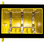VAPOUR-TIGHT DEVICE BOX 3 GANG
