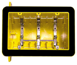 VAPOUR-TIGHT DEVICE BOX 3 GANG