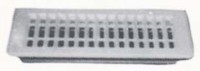 POLY FLOOR REGISTER 2-1/4X12 WHITE