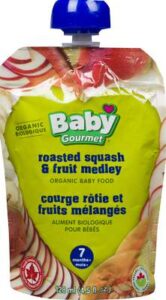 BABY GOURMET   SQUASH/FRT 7+MO