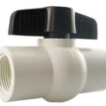 PVC BALL VALVE FPT 1/2-IN